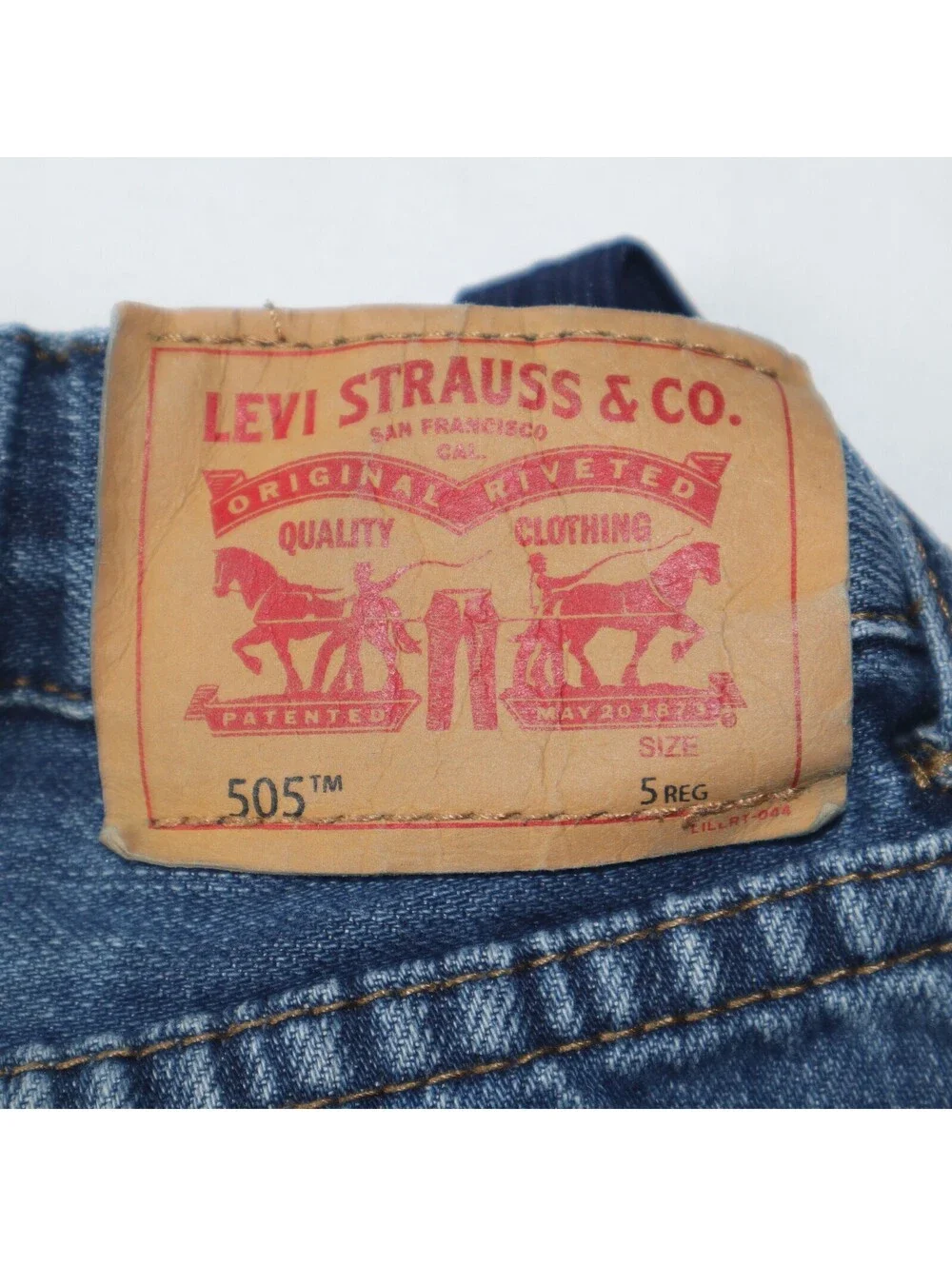 Levis Boys Jeans 5 Regular Blue